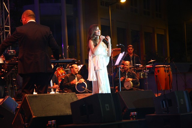 Nancy Ajram at Beirut Holidays